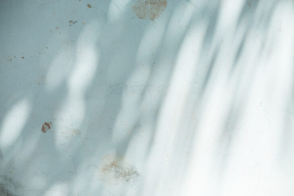 light shining on a wall