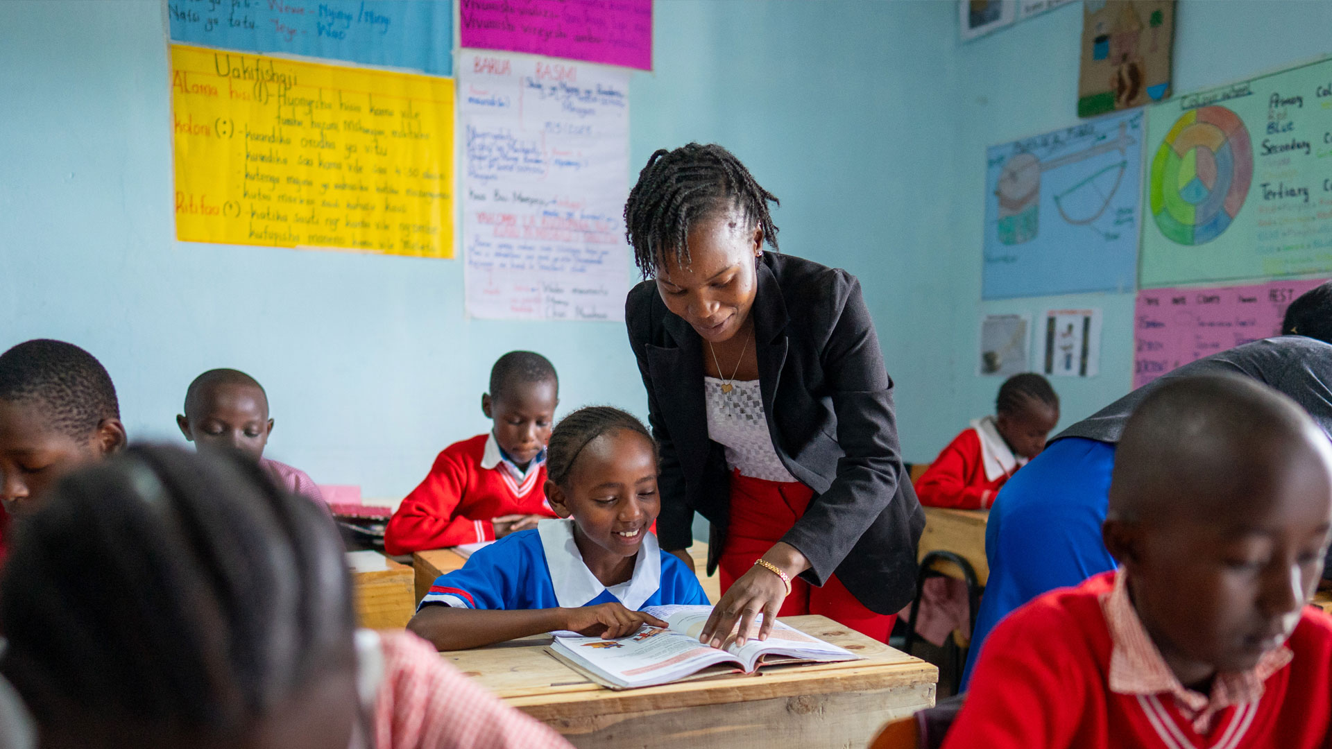 Narobi, Kenya schoolroom